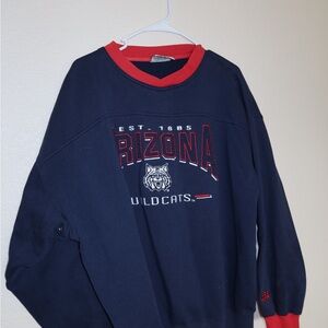 Arizona Wildcats Navy and Red Sweater